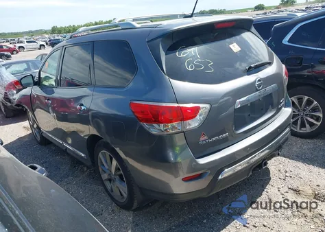 2016 Nissan Pathfinder Platinum from USA, damaged, VIN 5N1AR2MM9GC659265